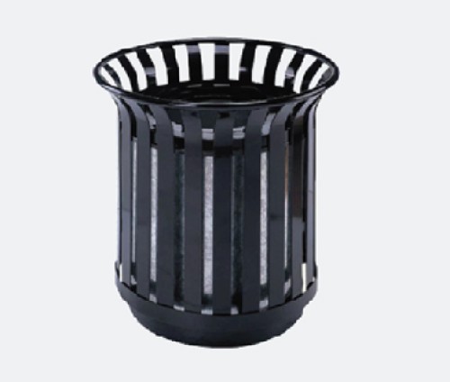 Architectural Weather-Resistant Urban Waste Receptacle [KSL036]