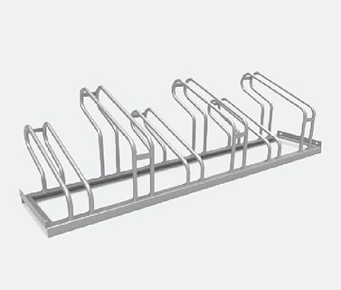  ?? Staggered High-Density Galvanized Bicycle Rack [KSZ001]